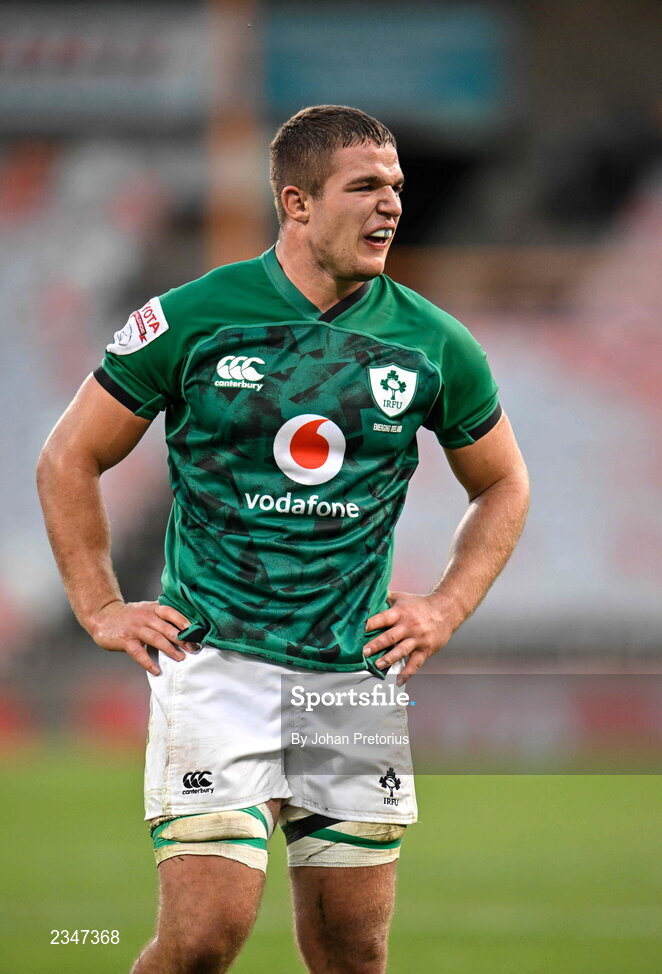 5 October 2022; Scott Penny of Emerging Ireland during the Toyota Challenge match between Airlink Pumas and Emerging Ireland at Toyota Stadium in Bloemfontein, South Africa. Photo by Johan Pretorius/Sportsfile