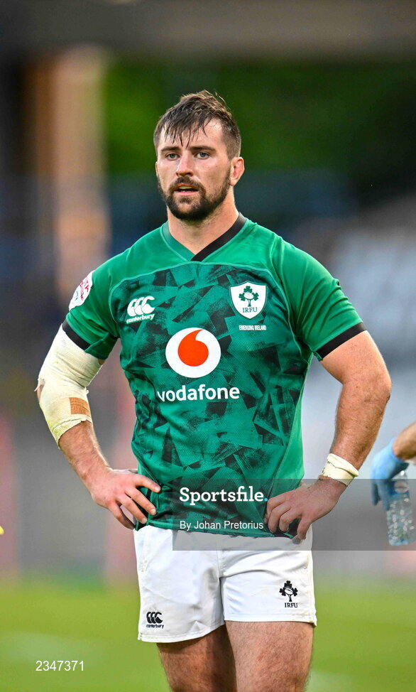 5 October 2022; Diarmuid Barron of Emerging Ireland during the Toyota Challenge match between Airlink Pumas and Emerging Ireland at Toyota Stadium in Bloemfontein, South Africa. Photo by Johan Pretorius/Sportsfile