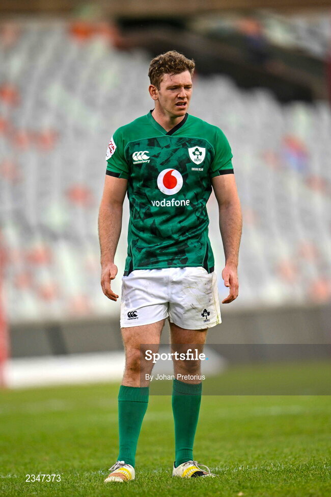 5 October 2022; Cathal Forde of Emerging Ireland during the Toyota Challenge match between Airlink Pumas and Emerging Ireland at Toyota Stadium in Bloemfontein, South Africa. Photo by Johan Pretorius/Sportsfile