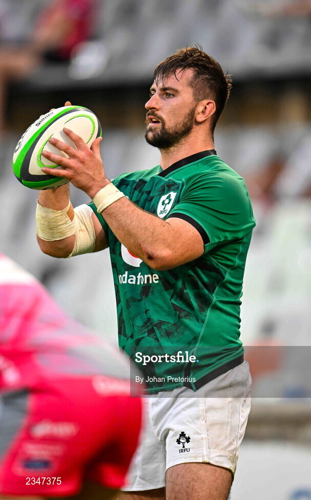 5 October 2022; Diarmuid Barron of Emerging Ireland during the Toyota Challenge match between Airlink Pumas and Emerging Ireland at Toyota Stadium in Bloemfontein, South Africa. Photo by Johan Pretorius/Sportsfile