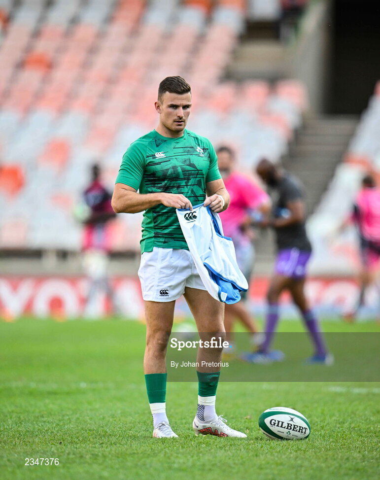 5 October 2022; Shane Daly of Emerging Ireland during the Toyota Challenge match between Airlink Pumas and Emerging Ireland at Toyota Stadium in Bloemfontein, South Africa. Photo by Johan Pretorius/Sportsfile