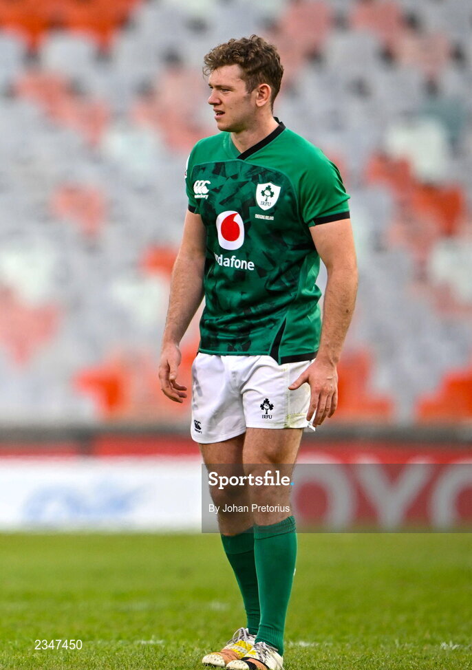 5 October 2022; Cathal Forde of Emerging Ireland during the Toyota Challenge match between Airlink Pumas and Emerging Ireland at Toyota Stadium in Bloemfontein, South Africa. Photo by Johan Pretorius/Sportsfile