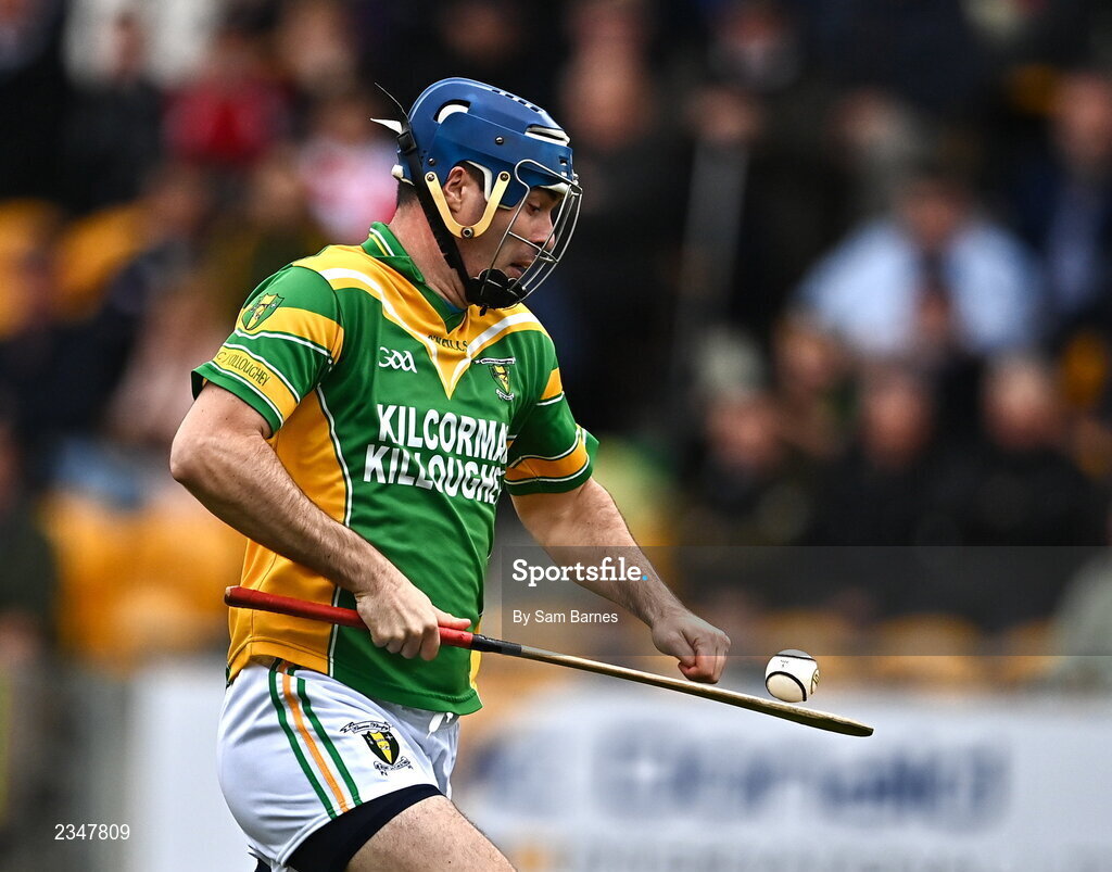 2 October 2022; James Gorman of Kilcormac - Killoughey during the Offaly County Senior Hurling Championship Final match between Kilcormac-Killoughey and Shinrone at O'Connor Park in Tullamore, Offaly. Photo by Sam Barnes/Sportsfile