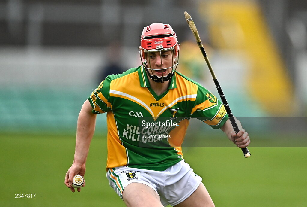 2 October 2022; Charlie Mitchell of Kilcormac - Killoughey  during the Offaly County Senior Hurling Championship Final match between Kilcormac-Killoughey and Shinrone at O'Connor Park in Tullamore, Offaly. Photo by Sam Barnes/Sportsfile