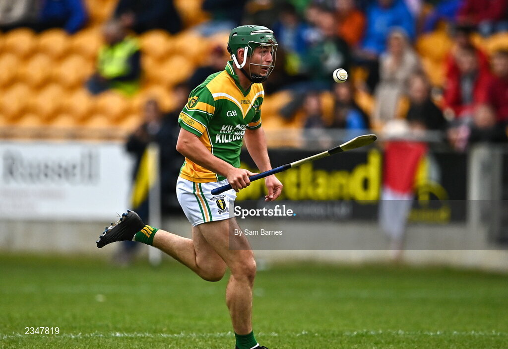 2 October 2022; Thomas Geraghty of Kilcormac - Killoughey during the Offaly County Senior Hurling Championship Final match between Kilcormac-Killoughey and Shinrone at O'Connor Park in Tullamore, Offaly. Photo by Sam Barnes/Sportsfile