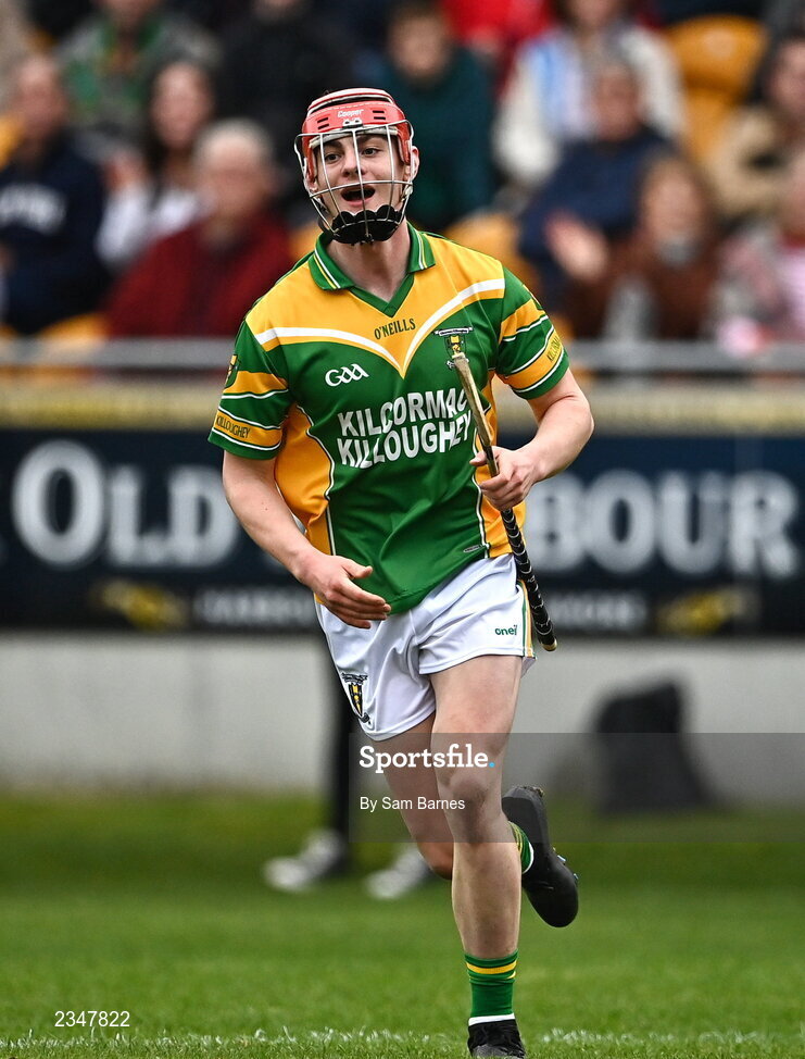 2 October 2022; Charlie Mitchell of Kilcormac - Killoughey during the Offaly County Senior Hurling Championship Final match between Kilcormac-Killoughey and Shinrone at O'Connor Park in Tullamore, Offaly. Photo by Sam Barnes/Sportsfile