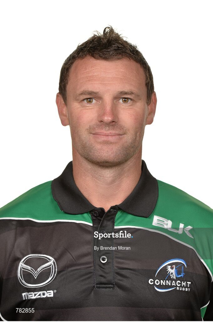 14 August 2013; Nigel Carolan, Academy Manager, Connacht. Connacht Rugby Squad Portraits for Season 2013/14, The Sportsground, College Road, Galway. Picture credit: Brendan Moran / SPORTSFILE