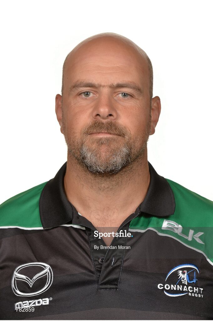 14 August 2013; Dan McFarland, Assistant Coach, Connacht. Connacht Rugby Squad Portraits for Season 2013/14, The Sportsground, College Road, Galway. Picture credit: Brendan Moran / SPORTSFILE