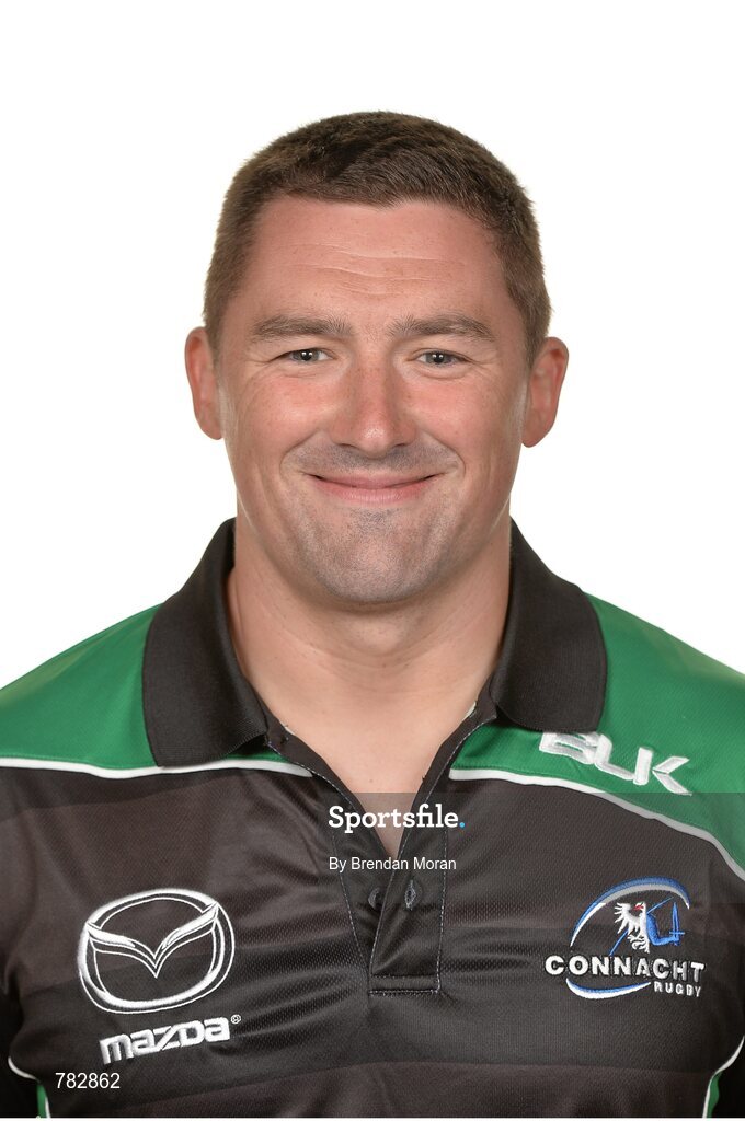 14 August 2013; Tom McLaughlin, Head of Strength & Conditioning, Connacht. Connacht Rugby Squad Portraits for Season 2013/14, The Sportsground, College Road, Galway. Picture credit: Brendan Moran / SPORTSFILE