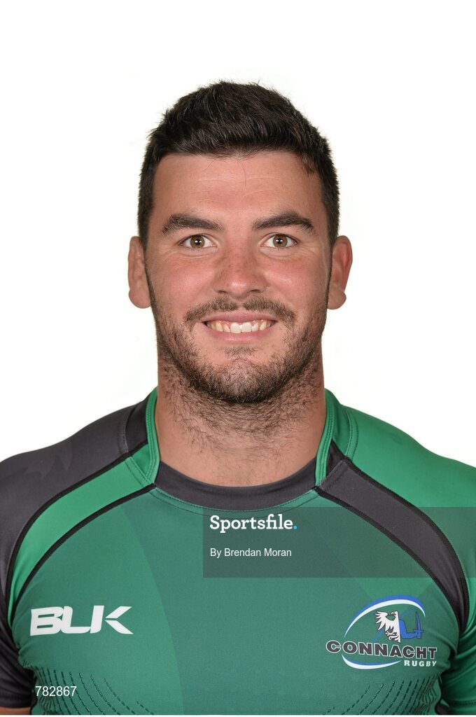14 August 2013; Mick Kearney, Connacht. Connacht Rugby Squad Portraits for Season 2013/14, The Sportsground, College Road, Galway. Picture credit: Brendan Moran / SPORTSFILE