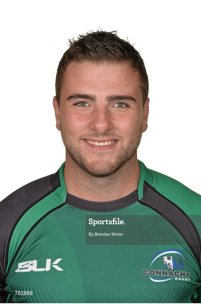14 August 2013; Dave Nolan, Connacht. Connacht Rugby Squad Portraits for Season 2013/14, The Sportsground, College Road, Galway. Picture credit: Brendan Moran / SPORTSFILE