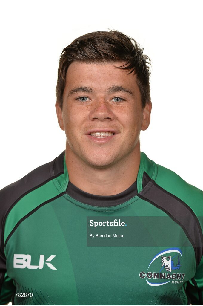 14 August 2013; Marcus Walsh, Connacht. Connacht Rugby Squad Portraits for Season 2013/14, The Sportsground, College Road, Galway. Picture credit: Brendan Moran / SPORTSFILE