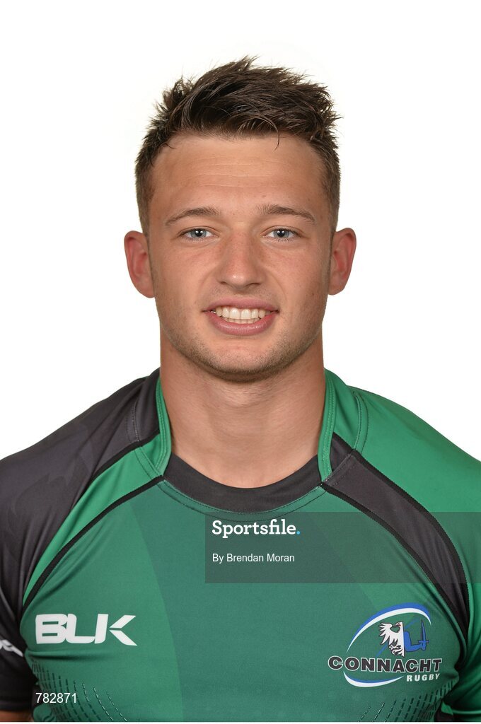 14 August 2013; Conor Finn, Connacht. Connacht Rugby Squad Portraits for Season 2013/14, The Sportsground, College Road, Galway. Picture credit: Brendan Moran / SPORTSFILE