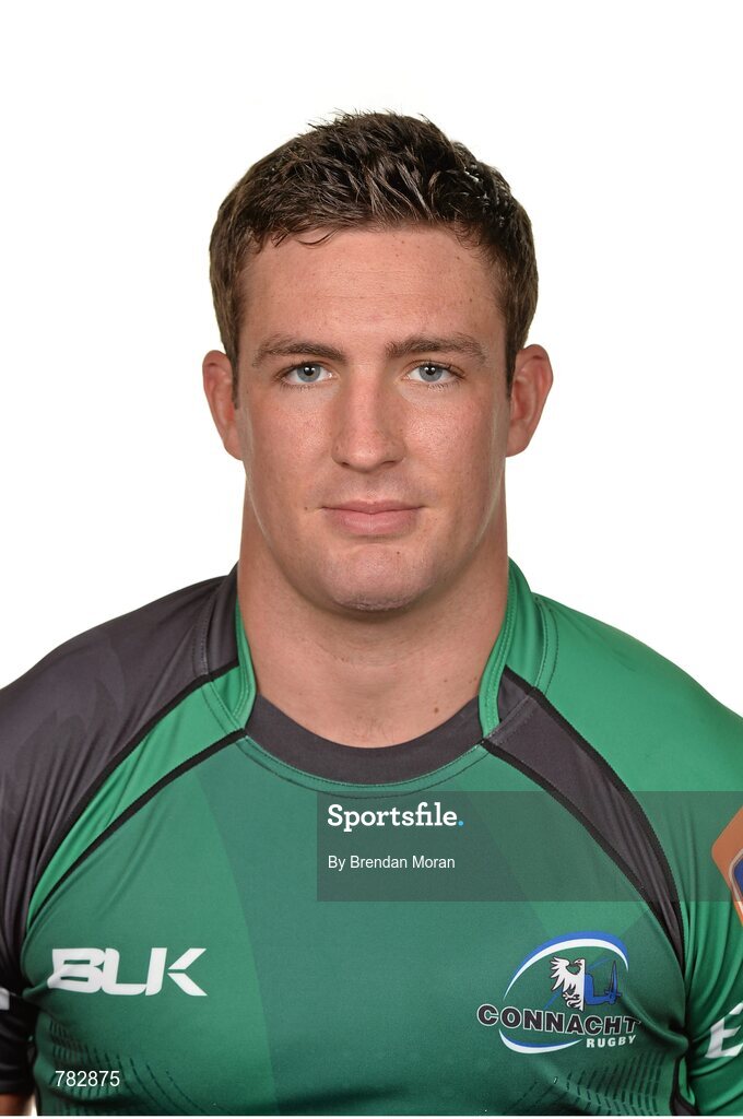 14 August 2013; Dave McSharry, Connacht. Connacht Rugby Squad Portraits for Season 2013/14, The Sportsground, College Road, Galway. Picture credit: Brendan Moran / SPORTSFILE
