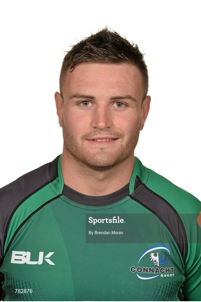 14 August 2013; James Rael, Connacht. Connacht Rugby Squad Portraits for Season 2013/14, The Sportsground, College Road, Galway. Picture credit: Brendan Moran / SPORTSFILE