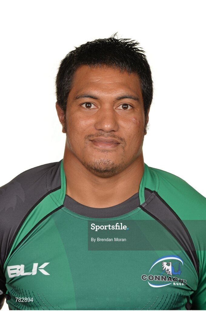 14 August 2013; Mata Fifita, Connacht. Connacht Rugby Squad Portraits for Season 2013/14, The Sportsground, College Road, Galway. Picture credit: Brendan Moran / SPORTSFILE
