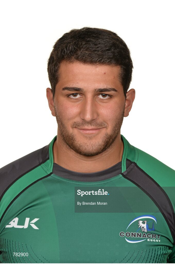 14 August 2013; Saba Meunargia, Connacht. Connacht Rugby Squad Portraits for Season 2013/14, The Sportsground, College Road, Galway. Picture credit: Brendan Moran / SPORTSFILE