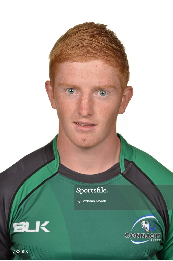14 August 2013; Darragh Leader, Connacht. Connacht Rugby Squad Portraits for Season 2013/14, The Sportsground, College Road, Galway. Picture credit: Brendan Moran / SPORTSFILE