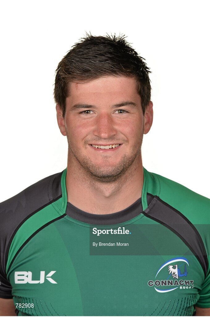 14 August 2013; Danny Qualter, Connacht. Connacht Rugby Squad Portraits for Season 2013/14, The Sportsground, College Road, Galway. Picture credit: Brendan Moran / SPORTSFILE