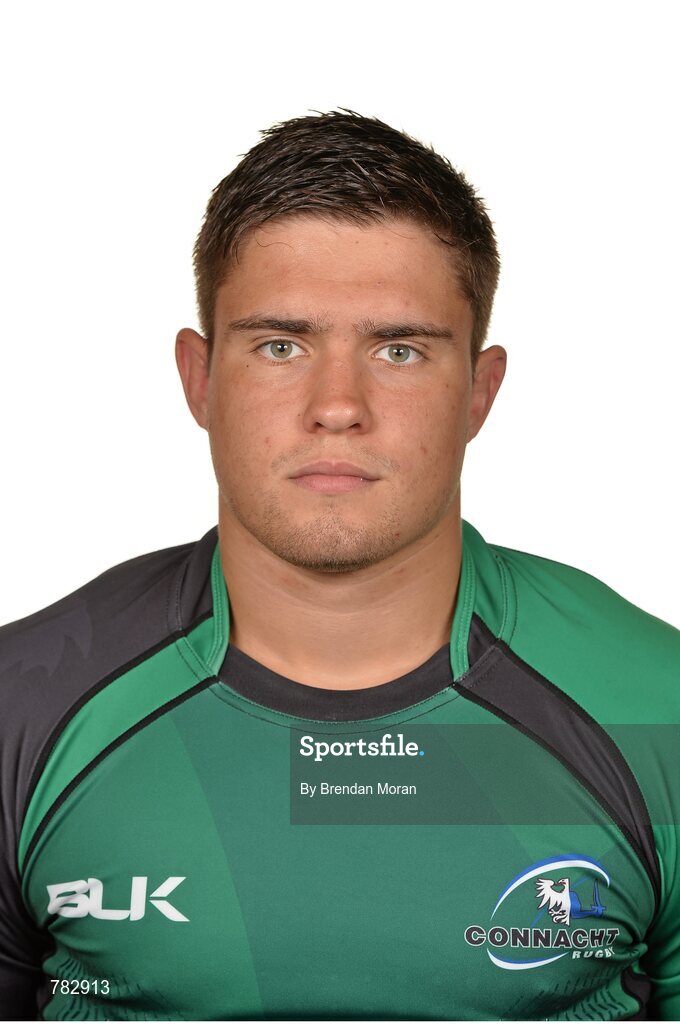 14 August 2013; Dave Heffernan, Connacht. Connacht Rugby Squad Portraits for Season 2013/14, The Sportsground, College Road, Galway. Picture credit: Brendan Moran / SPORTSFILE