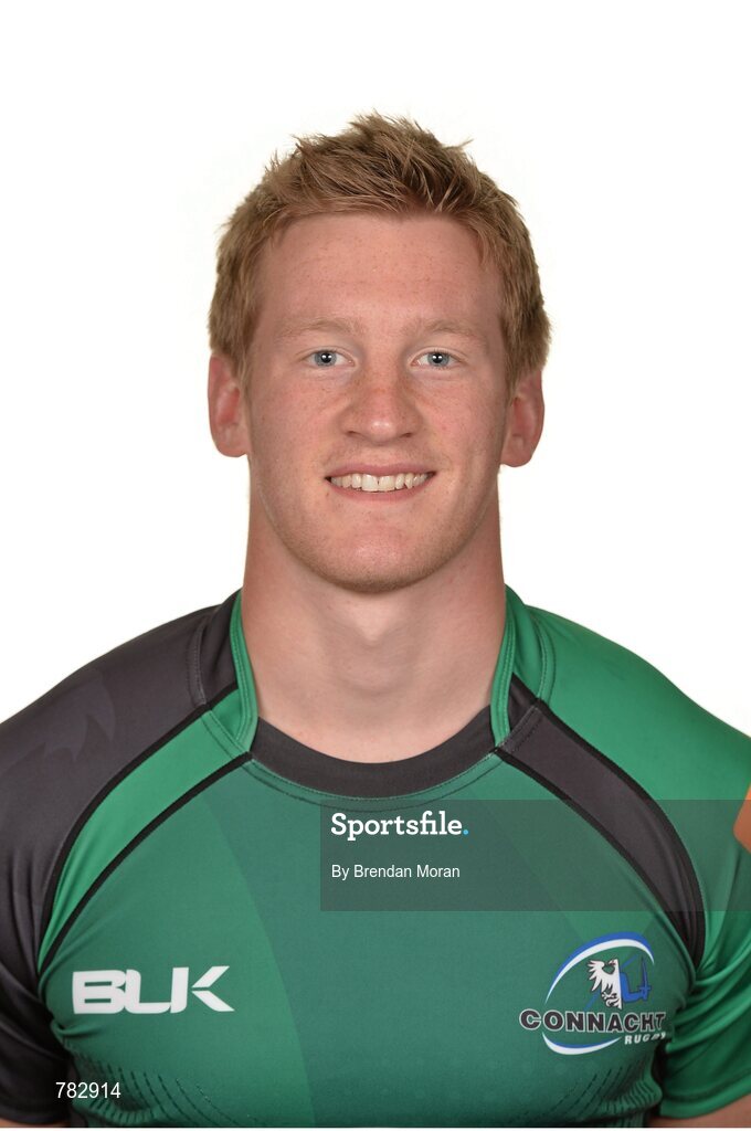 14 August 2013; Eoin Griffin, Connacht. Connacht Rugby Squad Portraits for Season 2013/14, The Sportsground, College Road, Galway. Picture credit: Brendan Moran / SPORTSFILE