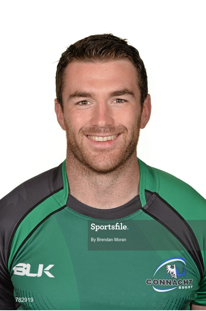 14 August 2013; Andrew Browne, Connacht. Connacht Rugby Squad Portraits for Season 2013/14, The Sportsground, College Road, Galway. Picture credit: Brendan Moran / SPORTSFILE