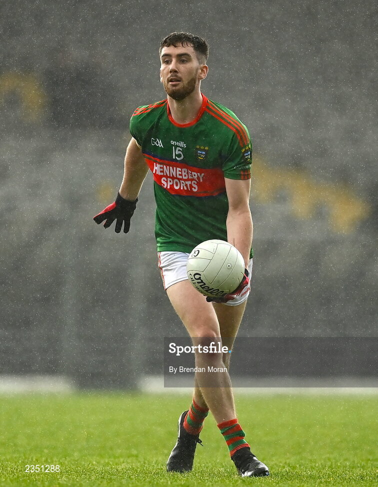 9 October 2022; Ciaran Kennedy of Mid Kerry during the Kerry County Senior Club Football Championship quarter-final match between Mid Kerry and Templenoe at Fitzgerald Stadium in Killarney, Kerry. Photo by Brendan Moran/Sportsfile
