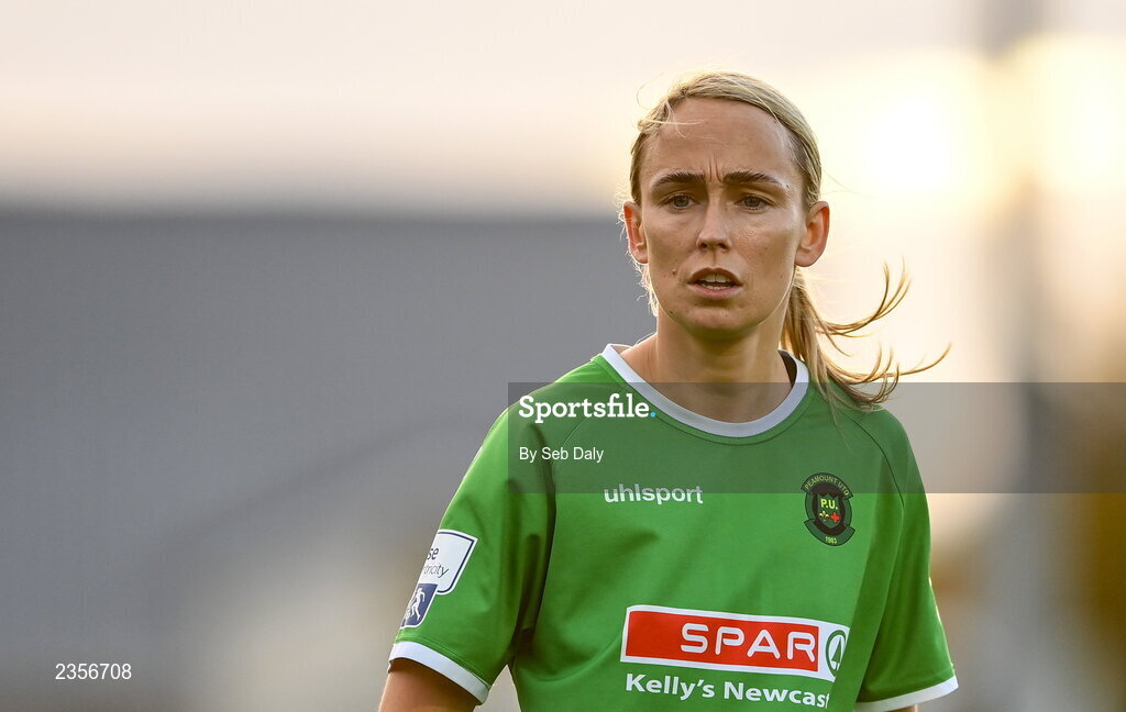 22 October 2022; Stephanie Roche of Peamount United during the SSE Airtricity Women's National League match between Peamount United and Wexford Youths at PRL Park in Greenogue, Dublin. Photo by Seb Daly/Sportsfile