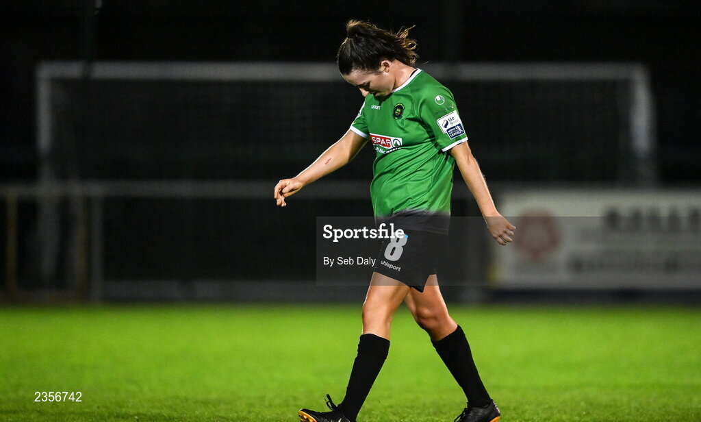 22 October 2022; Sadhbh Doyle of Peamount United during the SSE Airtricity Women's National League match between Peamount United and Wexford Youths at PRL Park in Greenogue, Dublin. Photo by Seb Daly/Sportsfile