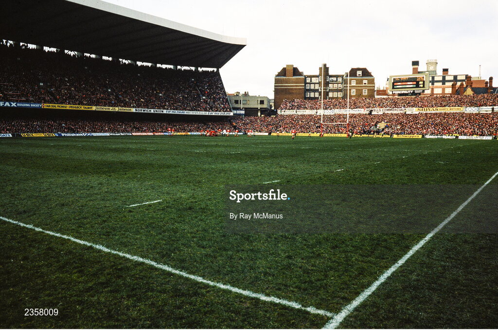 5 March 1983; A general view of Cardiff Arms Park during the Five Nations Rugby Championship match between Wales and Ireland at the Cardiff Arms Park in Cardiff, Wales. Photo by Ray McManus/Sportsfile