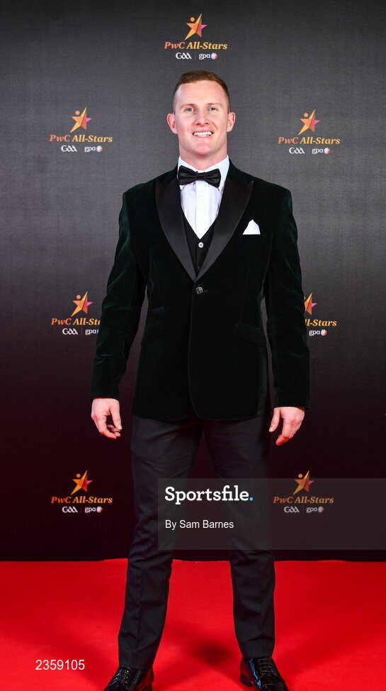 28 October 2022; Ciarán Kilkenny of Dublin on arrival at the PwC All-Stars Awards 2022 at the Convention Centre in Dublin. Photo by Sam Barnes/Sportsfile