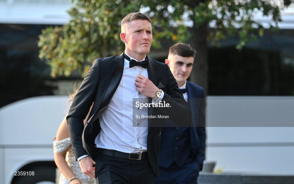 28 October 2022; Jason Foley of Kerry on arrival at the PwC All-Stars Awards 2022 at the Convention Centre in Dublin. Photo by Brendan Moran/Sportsfile
