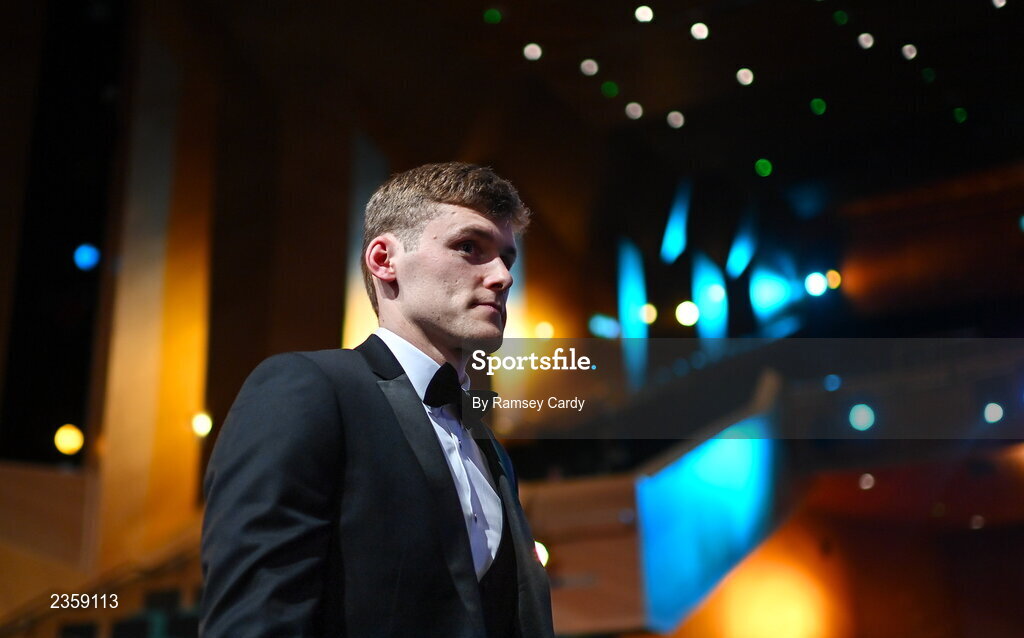 28 October 2022; Gavin White of Kerry during the PwC All-Stars Awards 2022 show at the Convention Centre in Dublin. Photo by Ramsey Cardy/Sportsfile