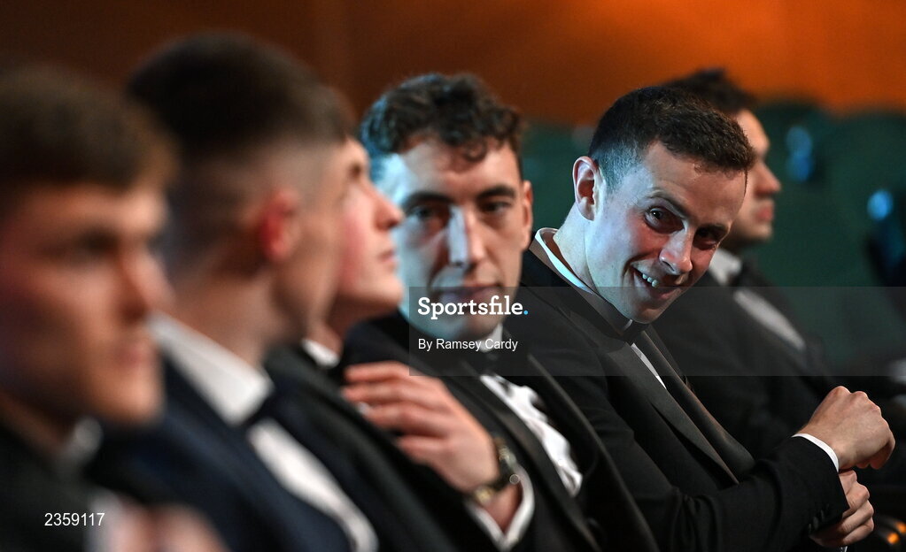 28 October 2022; Shane Ryan of Kerry during the PwC All-Stars Awards 2022 show at the Convention Centre in Dublin. Photo by Ramsey Cardy/Sportsfile