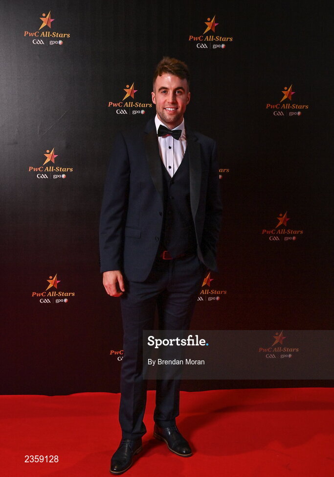 28 October 2022; Paul Conroy of Galway on arrival at the PwC All-Stars Awards 2022 at the Convention Centre in Dublin. Photo by Brendan Moran/Sportsfile