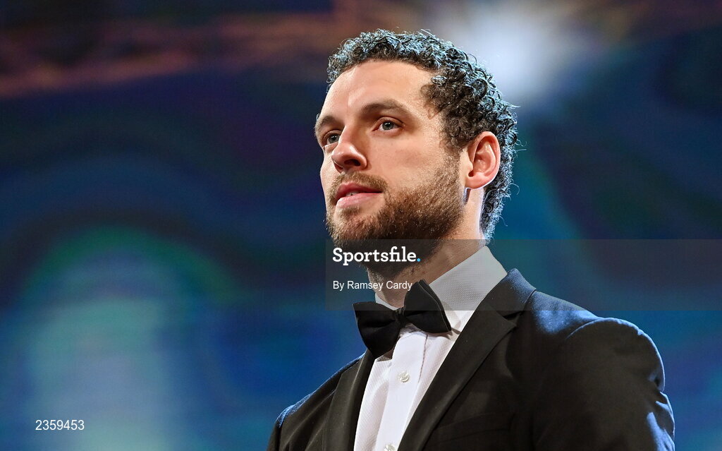 28 October 2022; GPA chief executive officer Tom Parsons during the PwC All-Stars Awards 2022 show at the Convention Centre in Dublin. Photo by Ramsey Cardy/Sportsfile