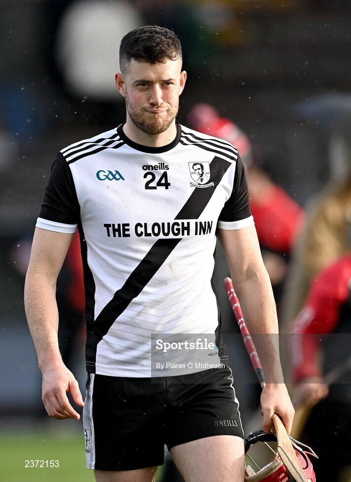 6 November 2022; Conor Cleary of Kilruane MacDonagh's leaves the pitch after his side's defeat in the AIB Munster GAA Hurling Senior Club Championship quarter-final match between Ballygunner and Kilruane MacDonagh's at Walsh Park in Waterford. Photo by Piaras Ó Mídheach/Sportsfile Photo by Piaras Ó Mídheach/Sportsfile