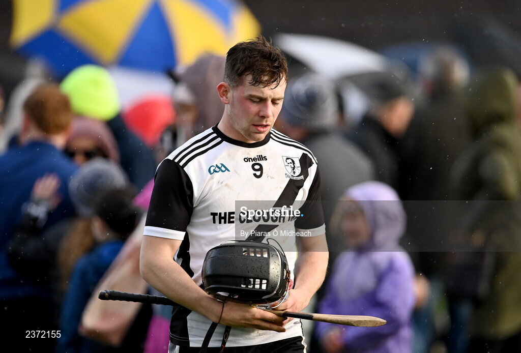 6 November 2022; Mark O'Neill of Kilruane MacDonagh's leaves the pitch after his side's defeat in the AIB Munster GAA Hurling Senior Club Championship quarter-final match between Ballygunner and Kilruane MacDonagh's at Walsh Park in Waterford. Photo by Piaras Ó Mídheach/Sportsfile Photo by Piaras Ó Mídheach/Sportsfile