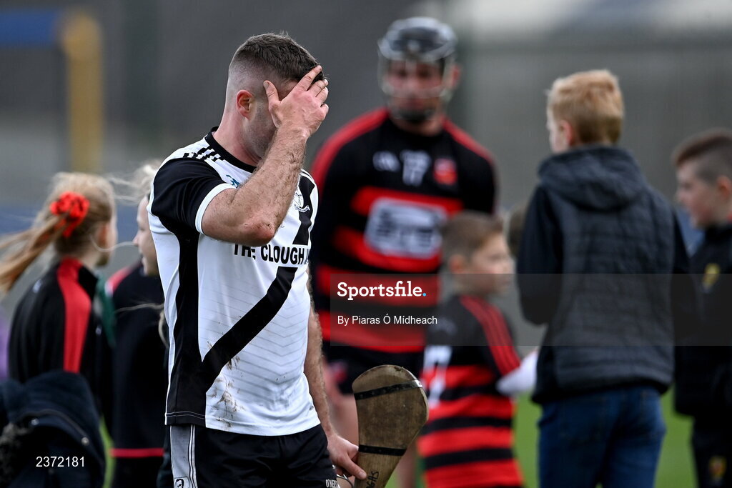 6 November 2022; Eoin Hogan of Kilruane MacDonagh's after his side's defeat in the AIB Munster GAA Hurling Senior Club Championship quarter-final match between Ballygunner and Kilruane MacDonagh's at Walsh Park in Waterford. Photo by Piaras Ó Mídheach/Sportsfile