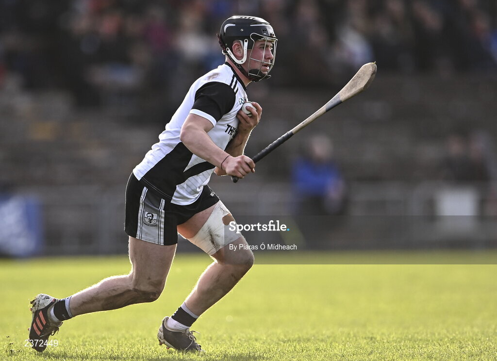 6 November 2022; Mark O'Neill of Kilruane MacDonagh's during the AIB Munster GAA Hurling Senior Club Championship quarter-final match between Ballygunner and Kilruane MacDonagh's at Walsh Park in Waterford. Photo by Piaras Ó Mídheach/Sportsfile