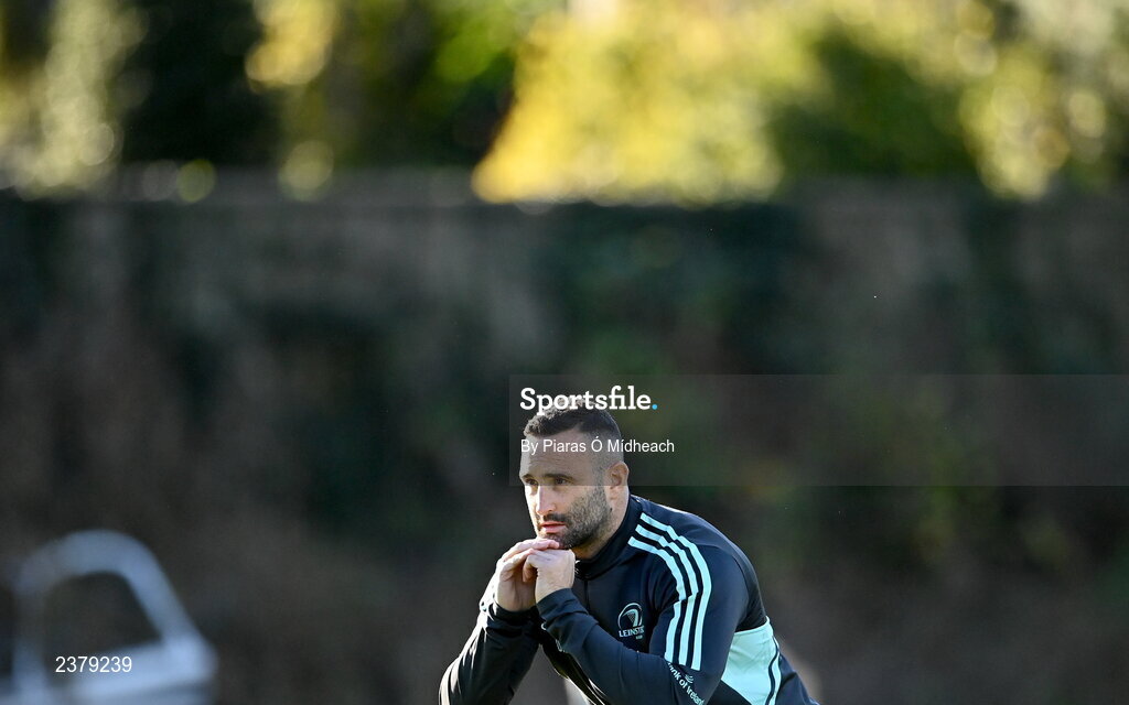 14 November 2022; Dave Kearney during Leinster rugby squad training at UCD in Dublin. Photo by Piaras Ó Mídheach/Sportsfile