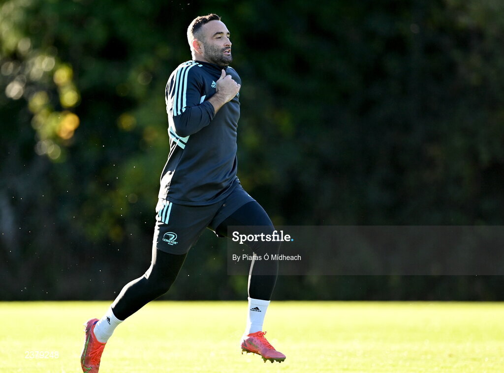 14 November 2022; Dave Kearney during Leinster rugby squad training at UCD in Dublin. Photo by Piaras Ó Mídheach/Sportsfile