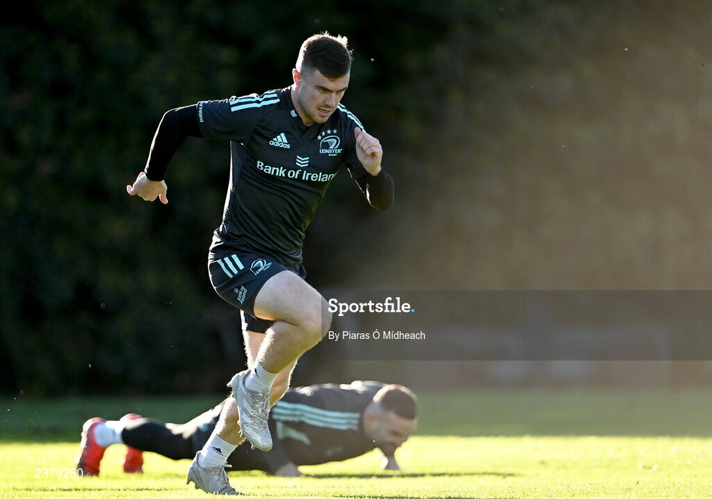 14 November 2022; Luke McGrath during Leinster rugby squad training at UCD in Dublin. Photo by Piaras Ó Mídheach/Sportsfile