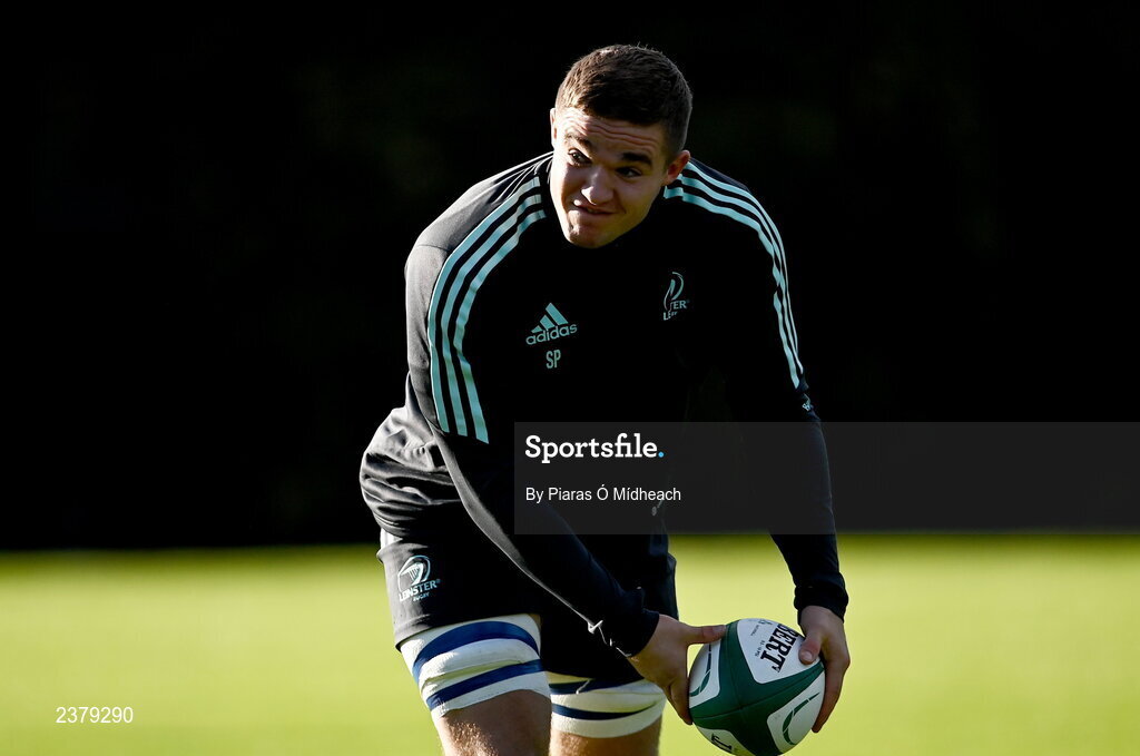 14 November 2022; Scott Penny during Leinster rugby squad training at UCD in Dublin. Photo by Piaras Ó Mídheach/Sportsfile