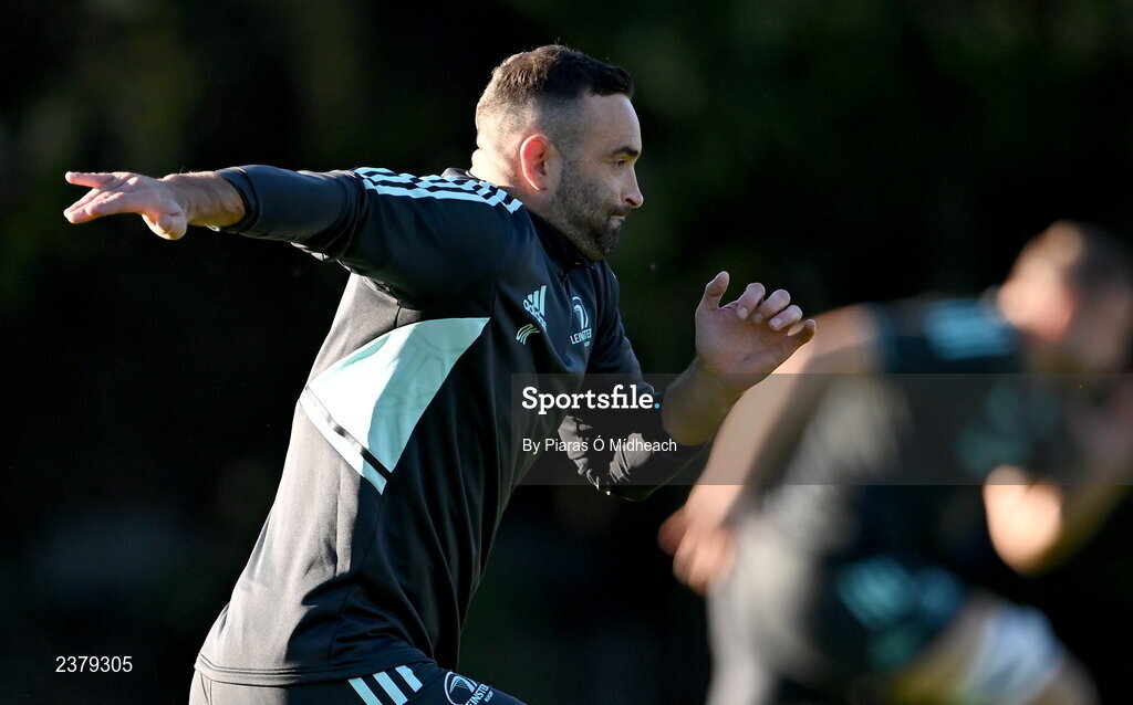 14 November 2022; Dave Kearney during Leinster rugby squad training at UCD in Dublin. Photo by Piaras Ó Mídheach/Sportsfile