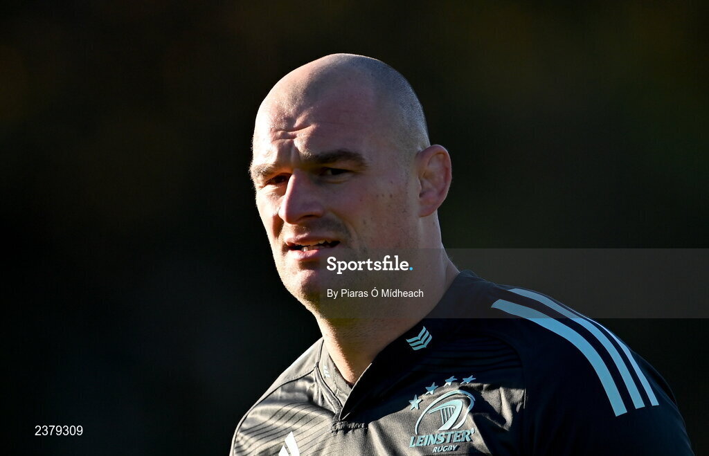 14 November 2022; Rhys Ruddock during Leinster rugby squad training at UCD in Dublin. Photo by Piaras Ó Mídheach/Sportsfile