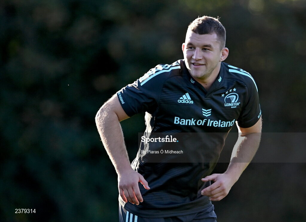 14 November 2022; Ross Molony during Leinster rugby squad training at UCD in Dublin. Photo by Piaras Ó Mídheach/Sportsfile