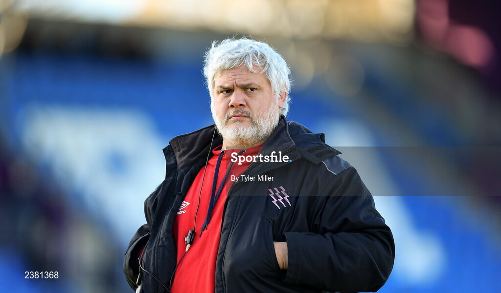 18 November 2022; Chile head coach Pablo Lemoine before the Bank of Ireland friendly match between Leinster and Chile at Energia Park in Dublin. Photo by Tyler Miller/Sportsfile