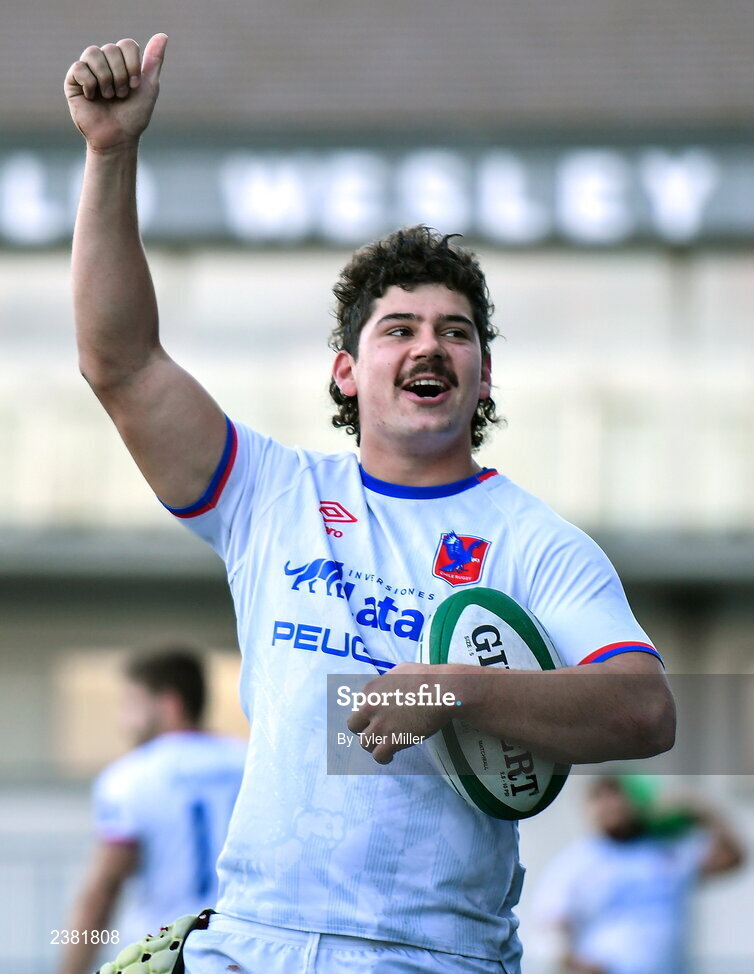 18 November 2022; Matías Garafulic of Chile after the Bank of Ireland friendly match between Leinster and Chile at Energia Park in Dublin. Photo by Tyler Miller/Sportsfile