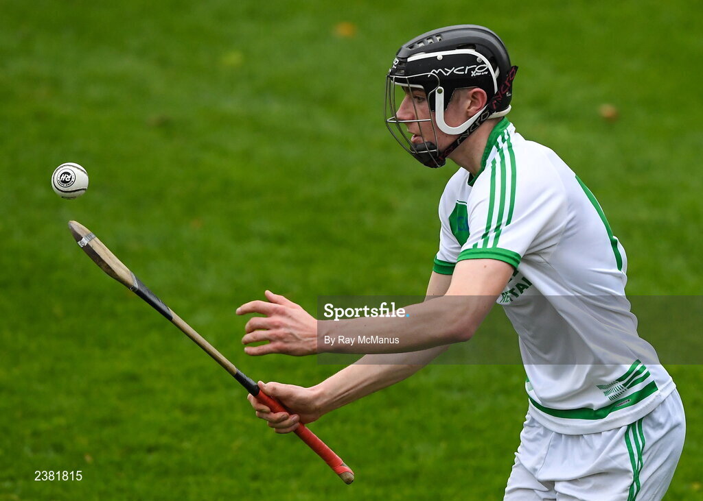 13 November 2022; Killian Corcoran of Shamrocks Ballyhale during the AIB Leinster GAA Hurling Senior Club Championship Quarter-Final match between Shamrocks Ballyhale and Castletown Geoghegan at UPMC Nowlan Park in Kilkenny. Photo by Ray McManus/Sportsfile